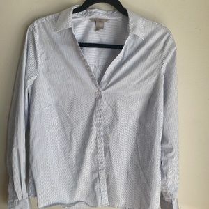 Striped Button Down Shirt